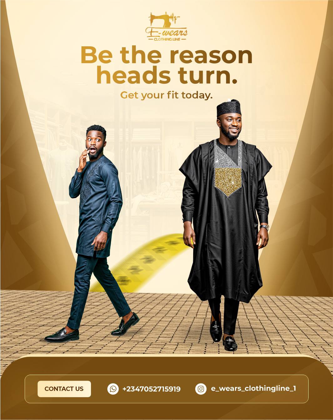 Fashion Campaign Design Left